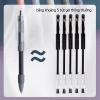 Bút gel QPENZ bi bấm mực nước ngòi 0.5mm pastel Siêu sinh nét mượt không gai tay 5