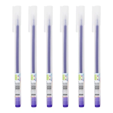 Bút gel Resun 5, nét 0.5mm, mực đều nhanh khô, màu tím xanh đen đỏ, Giá 18.200₫ 6