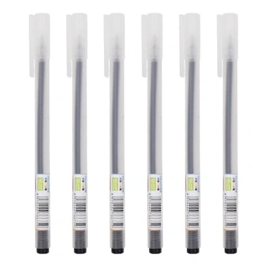 Bút gel Resun 5, nét 0.5mm, mực đều nhanh khô, màu tím xanh đen đỏ, Giá 18.200₫ 8