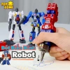 Bút Gel Robot Biến Hình ABS 0.5mm – Mực Nhanh Khô, Học Sinh Thú Vị, Giá 46.000₫