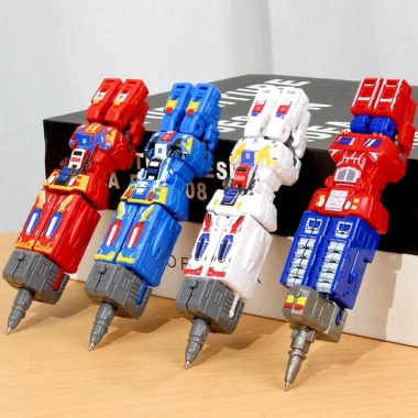 Bút Gel Robot Biến Hình ABS 0.5mm – Mực Nhanh Khô, Học Sinh Thú Vị, Giá 46.000₫ 5 Bút Gel Robot Biến Hình ABS 0.5mm – Mực Nhanh Khô, Học Sinh Thú Vị, Giá 46.000₫ 5