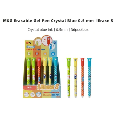 Bút gel tẩy M&G AKCP 5.277 nắp xoay So Many Cats - mực xanh, đen, thay đổi cảm xúc - chỉ 43.200₫ 9