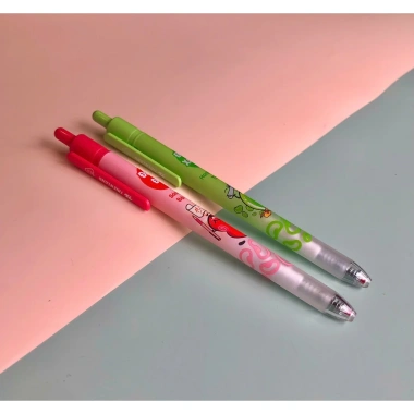 Bút gel Thiên Long combo 2 màu Đậu Xanh Đậu Đỏ - Chỉ 30.000 VNĐ ANKICO XẢ KHO 5