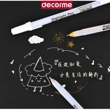 Bút Gel Trắng Viết Nổi Giấy Màu, Đen, Nét Mảnh cho Scrapbook, Bullet Journal Giá 23.900đ 6 Bút Gel Trắng Viết Nổi Giấy Màu, Đen, Nét Mảnh cho Scrapbook, Bullet Journal Giá 23.900đ 6