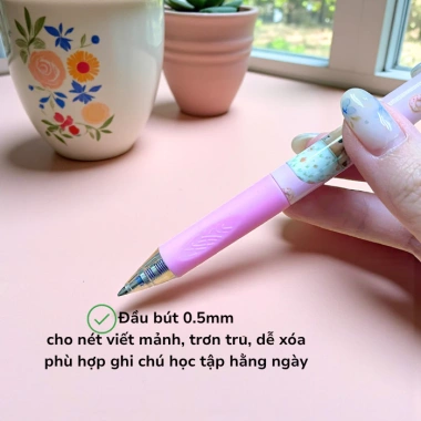 Bút Gel Warm Home QuanTum EG15 - Viết Êm, Xóa Sạch, Màu Pastel Xinh, Giá 23.760₫