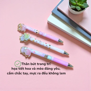Bút Gel Warm Home QuanTum EG15 - Viết Êm, Xóa Sạch, Màu Pastel Xinh, Giá 23.760₫