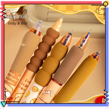Bút Gel Xóa Được 5 Cây Mực Xanh Dương Ngòi ST 0.5mm - Viết Mượt, Nét Rõ, Phù Hợp Bé Lớp 1 - Giá 35.000đ 4