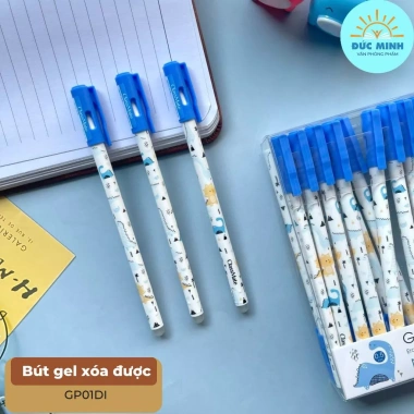 Bút gel xóa được GP01DI Dinosaur Classmate ngòi 0.5mm - 20 chiếc Diệp Lạc, 28.800 VND 3