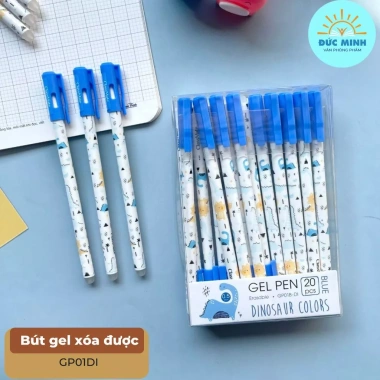 Bút gel xóa được GP01DI Dinosaur Classmate ngòi 0.5mm - 20 chiếc Diệp Lạc, 28.800 VND 5