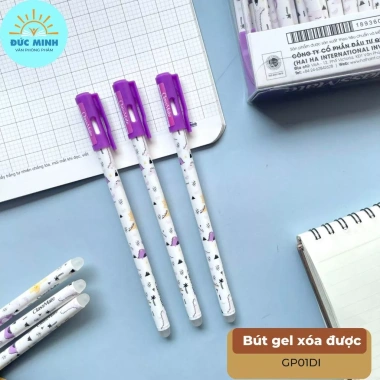 Bút gel xóa được GP01DI Dinosaur Classmate ngòi 0.5mm - 20 chiếc Diệp Lạc, 28.800 VND 8
