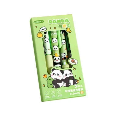 Bút Gel Xóa Được Hoạt Hình 5 Cây - Mực Xóa Nhanh, Viết Êm, Thích Hợp Học Sinh & Văn Phòng - Giá 37.500₫ 5