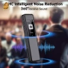 Bút ghi âm kỹ thuật số BACKSTREET MP3 1.536Kbps - Giảm tiếng ồn HD, hỗ trợ thẻ 128GB, phù hợp giáo dục