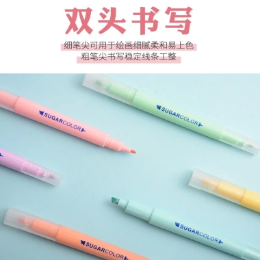 Bút highlight 2 đầu dạ quang 10 cây - Nhiều màu cute, nhớ dòng B8 - Giá 30.000đ 2 Bút highlight 2 đầu dạ quang 10 cây - Nhiều màu cute, nhớ dòng B8 - Giá 30.000đ 2
