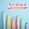 Bút highlight 2 đầu dạ quang 10 cây - Nhiều màu cute, nhớ dòng B8 - Giá 30.000đ 4