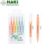 Bút highlight 2 đầu dạ quang HAKI B10 – Nhiều màu cute, bút đánh dấu nhớ dòng, giá 8.000đ 7