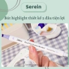 Bút highlight 2 đầu SEREIN DIY con dấu pastel - Nhiều màu Hàn Quốc, giá 9.500₫ 2