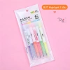 Bút Highlight 3/6 Màu Giá Ưu Đãi 10.000₫ - Tô Nét Sắc, Độ Bám Cao, Siêu Nhẹ