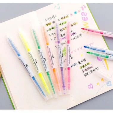 Bút Highlight 3/6 Màu Giá Ưu Đãi 10.000₫ - Tô Nét Sắc, Độ Bám Cao, Siêu Nhẹ 3 Bút Highlight 3/6 Màu Giá Ưu Đãi 10.000₫ - Tô Nét Sắc, Độ Bám Cao, Siêu Nhẹ 3