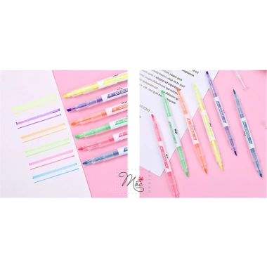 Bút Highlight 3/6 Màu Giá Ưu Đãi 10.000₫ - Tô Nét Sắc, Độ Bám Cao, Siêu Nhẹ 5 Bút Highlight 3/6 Màu Giá Ưu Đãi 10.000₫ - Tô Nét Sắc, Độ Bám Cao, Siêu Nhẹ 5