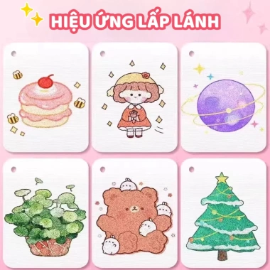 Bút highlight 48 màu nhũ kim tuyến - Đánh dấu sáng bóng, lý tưởng cho học sinh, giá 90.440₫ 6
