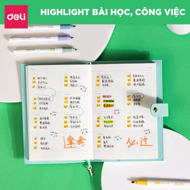 Bút Highlight 6 Màu Cute Pastel Macaron - Set 6 Chiếc Đánh Dấu Nhớ Dòng Giá 59k 6