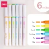 Bút Highlight 6 Màu Cute Pastel Macaron - Set 6 Chiếc Đánh Dấu Nhớ Dòng Giá 59k 8