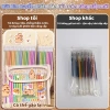 Bút Highlight Capybara học sinh - Nhiều màu, kim tuyến lấp lánh, bộ 12/24/36, giá 90.440 VND 4