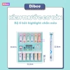 Bút highlight chân mèo pastel set 6 - Thiết kế hình mèo tròn, giá ưu đãi 35.000đ 7