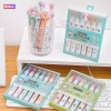 Bút highlight chân mèo pastel set 6 - Thiết kế hình mèo tròn, giá ưu đãi 35.000đ 8