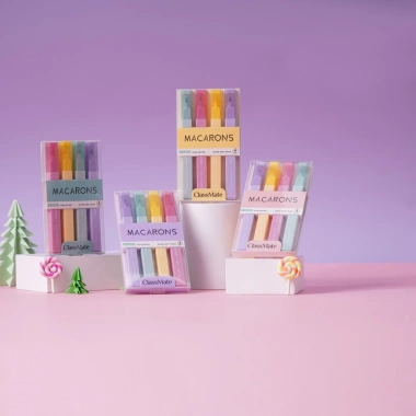 Bút Highlight CLASSMATE Macarons 4 Màu Pastel - Đánh Dấu & Trang Trí - 48.000đ 2
