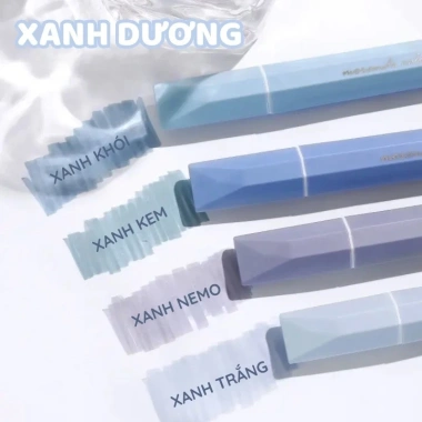 Bút highlight dạ quang – Hộp 4 bút pastel, mực trong trẻo, bền màu, chỉ 41.000₫ 6