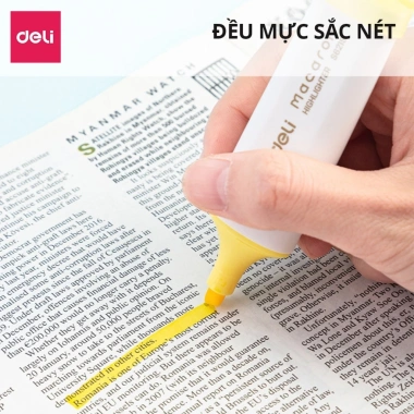 Bút Highlight Dầu Macaron Pastel Đánh Dạ Quang Nhanh Khô - Dùng Văn Phòng Học Sinh Giá 10k