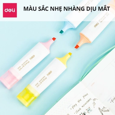 Bút Highlight Dầu Macaron Pastel Đánh Dạ Quang Nhanh Khô - Dùng Văn Phòng Học Sinh Giá 10k