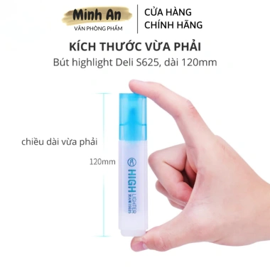 Bút Highlight Deli Cute S625 Pastel Nhanh Khô - Bút Nhớ Dòng Đánh Dấu Giá 8.000 VND
