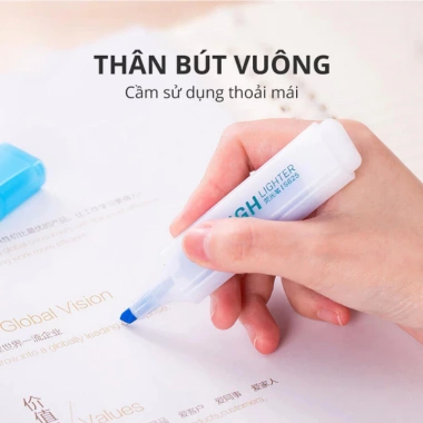 Bút Highlight Deli Cute S625 Pastel Nhanh Khô - Bút Nhớ Dòng Đánh Dấu Giá 8.000 VND