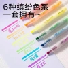 Bút highlight Deli dạ quang pastel 6 chiếc – màu nhẹ, giảm giá còn 24.000 VNĐ 5