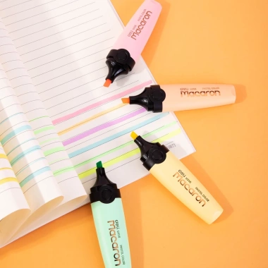 Bút highlight Deli dạ quang pastel nhiều màu, nhanh khô, chất lượng cao – 10.000 VND 3