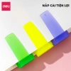 Bút highlight Deli EU375 set 6 màu, mực nhiều, họa tiết dễ thương, giảm còn 14.000 VND 4
