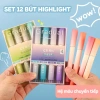 Bút Highlight Gradual Pastel Bộ Bút Dạ Quang Cute cho Học Sinh, Tô Sáng Nhanh, Giá Chỉ 28.860₫