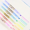 Bút highlight HI14 dạ quang đa màu, thân trong độc đáo, giá chỉ 12.000đ 4