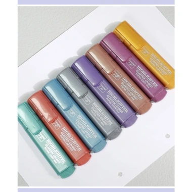 Bút highlight HI18 mực lấp lánh nhũ ánh kim, dung lượng cao, giảm còn 18.950₫ 2 Bút highlight HI18 mực lấp lánh nhũ ánh kim, dung lượng cao, giảm còn 18.950₫ 2