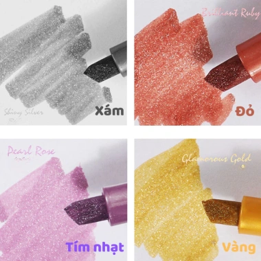 Bút highlight HI18 mực lấp lánh nhũ ánh kim, dung lượng cao, giảm còn 18.950₫