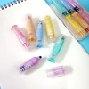 Bút Highlight Kẹo Ngọt B173 6 Dạ Quang, Đầu Xiên Màu, Viết Thoải Mái 44.000đ 8