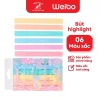 Bút Highlight Mini Weibo họa tiết dễ thương, đa màu – Phù hợp học sinh, giá chỉ 40.460₫ 3