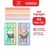 Bút Highlight Mini Weibo họa tiết dễ thương, đa màu – Phù hợp học sinh, giá chỉ 40.460₫ 5