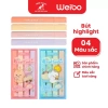 Bút Highlight Mini Weibo họa tiết dễ thương, đa màu – Phù hợp học sinh, giá chỉ 40.460₫ 7