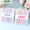 Bút highlight pastel 2 đầu Morandi HAKI B49 - Dòng dạ quang màu đa, 27.900₫