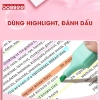 Bút Highlight Pastel 6 Màu Bossee - Đánh Dấu Dạ Quang, Giá 32.000, Dành cho Học Sinh & Văn Phòng 7