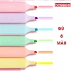Bút Highlight Pastel 6 Màu Bossee - Đánh Dấu Dạ Quang, Giá 32.000, Dành cho Học Sinh & Văn Phòng 8