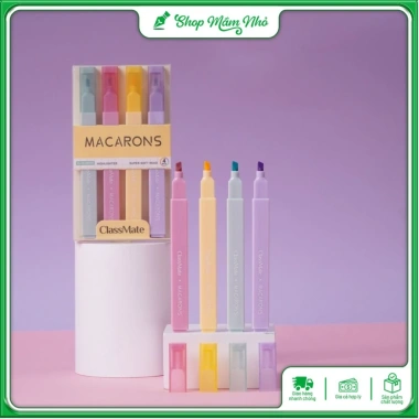 Bút Highlight Pastel Classmate Đa Năng Bộ 4 - Đầu Super Soft Viết Calligraphy, Tiêu Đề CL-HL5S Giá 52.000₫
